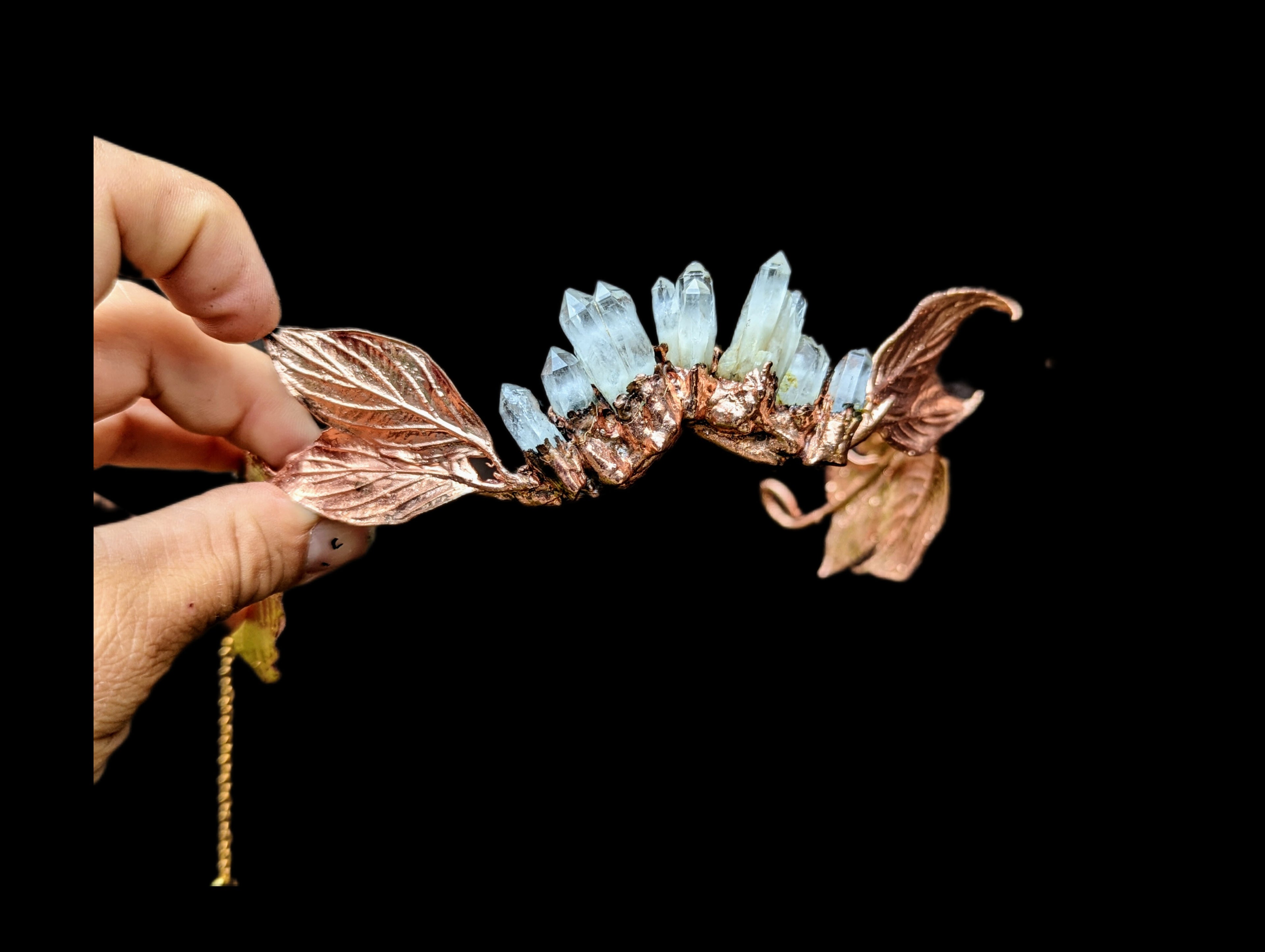 Quartz & Dogwood Crown