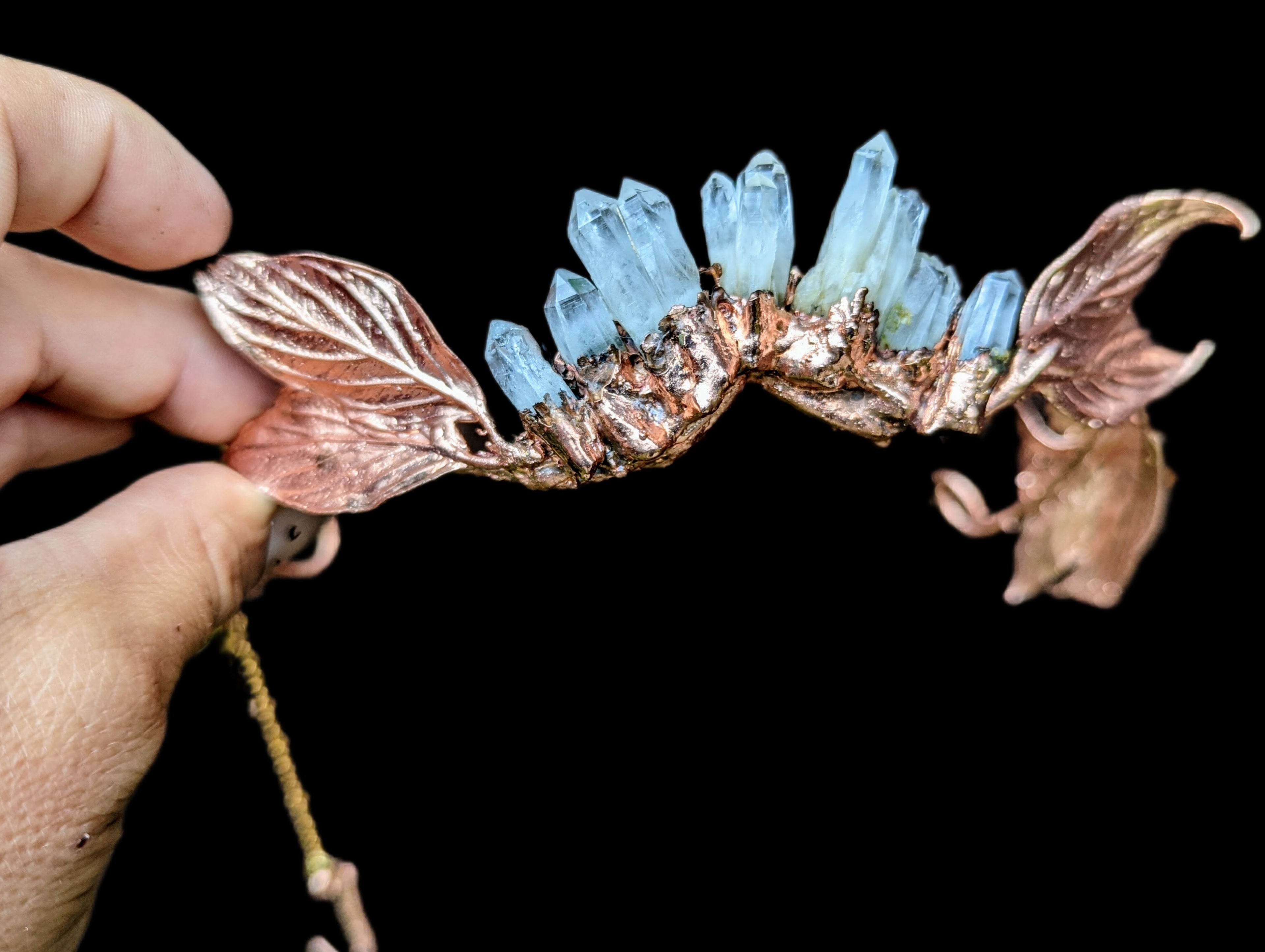 Quartz & Dogwood Crown