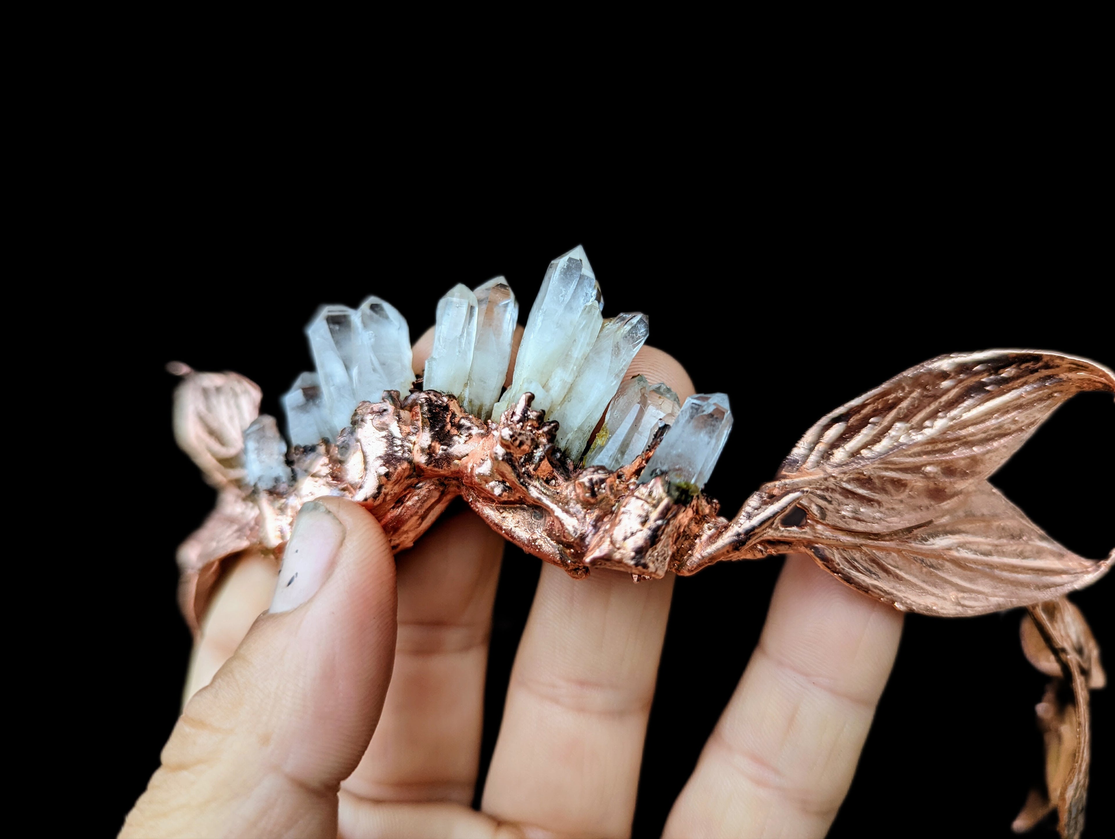 Quartz & Dogwood Crown